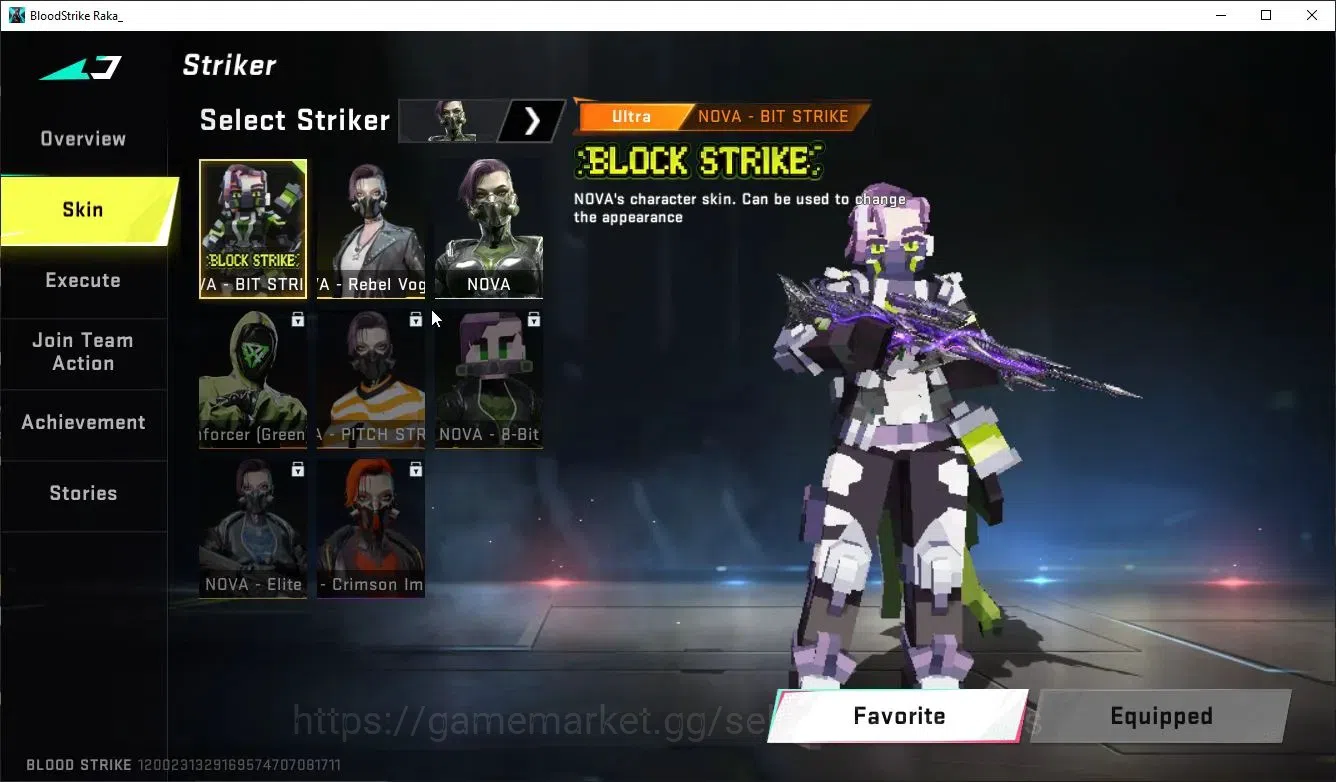 Blood Strike Accounts Collab Skin ASIA|ETERNAL KALA-Whisper+9 ULTRA[ Nacho-PitchStrike,UMP45,AUG,INP9,Etc]|Collab BLEACH 5