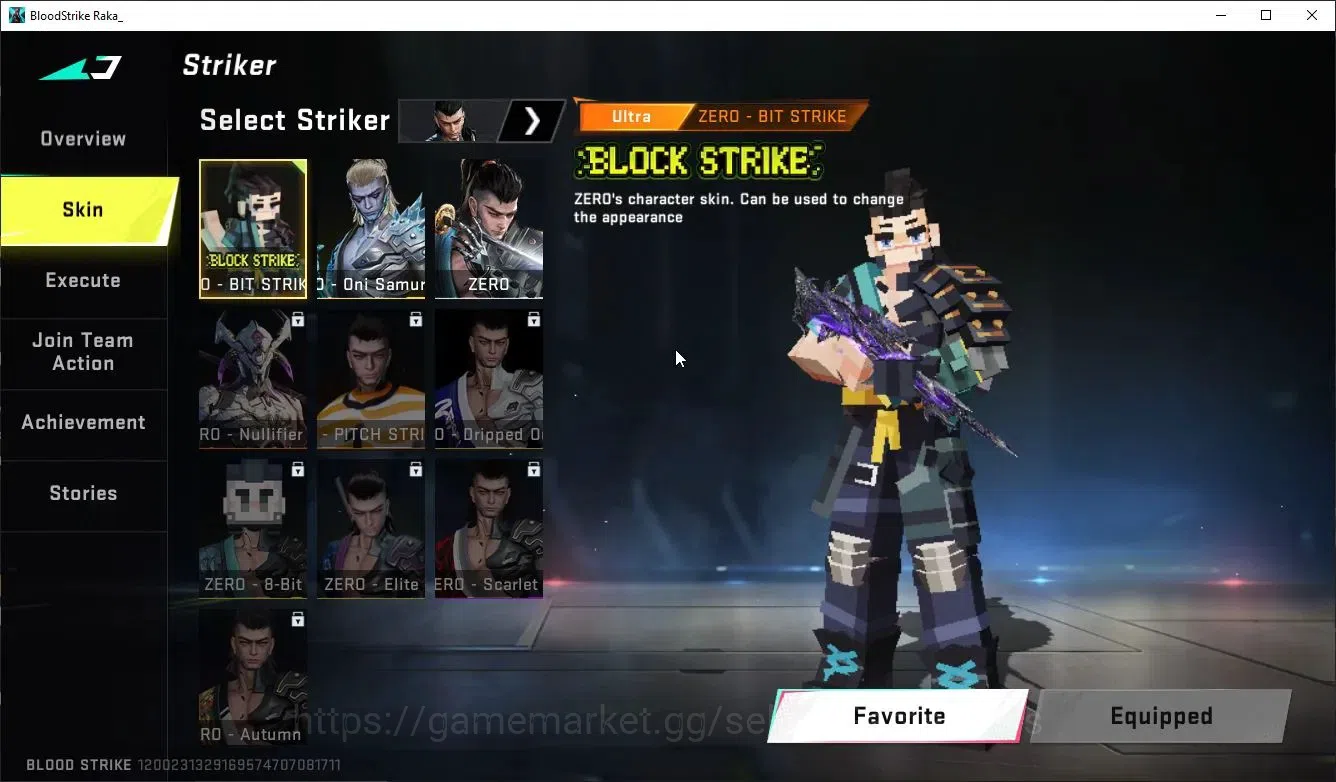 Blood Strike Accounts Collab Skin ASIA|ETERNAL KALA-Whisper+9 ULTRA[ Nacho-PitchStrike,UMP45,AUG,INP9,Etc]|Collab BLEACH 7