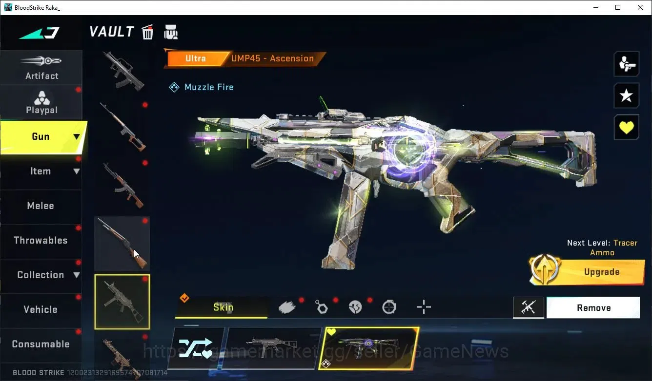 Blood Strike Accounts Collab Skin ASIA|ETERNAL KALA-Whisper+9 ULTRA[ Nacho-PitchStrike,UMP45,AUG,INP9,Etc]|Collab BLEACH 9