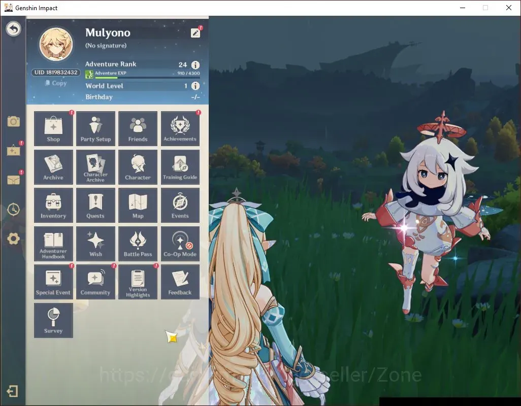 Genshin Impact Accounts Starter ASIA|Fresh Starter|AR 24| 1 Limited (Vesna)+Mona,Qiqi,Keqing|All Unset|Low Exploration|MC 1