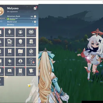 Genshin Impact Accounts Starter ASIA|Fresh Starter|AR 24| 1 Limited (Vesna)+Mona,Qiqi,Keqing|All Unset|Low Exploration|MC