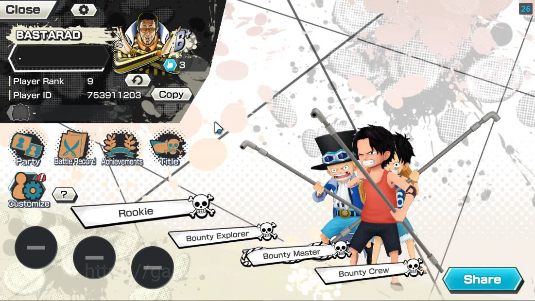 One Piece Bounty Rush Accounts Global|3 EX|Great Pirates Newgate,Blackbeard Pirat image 2