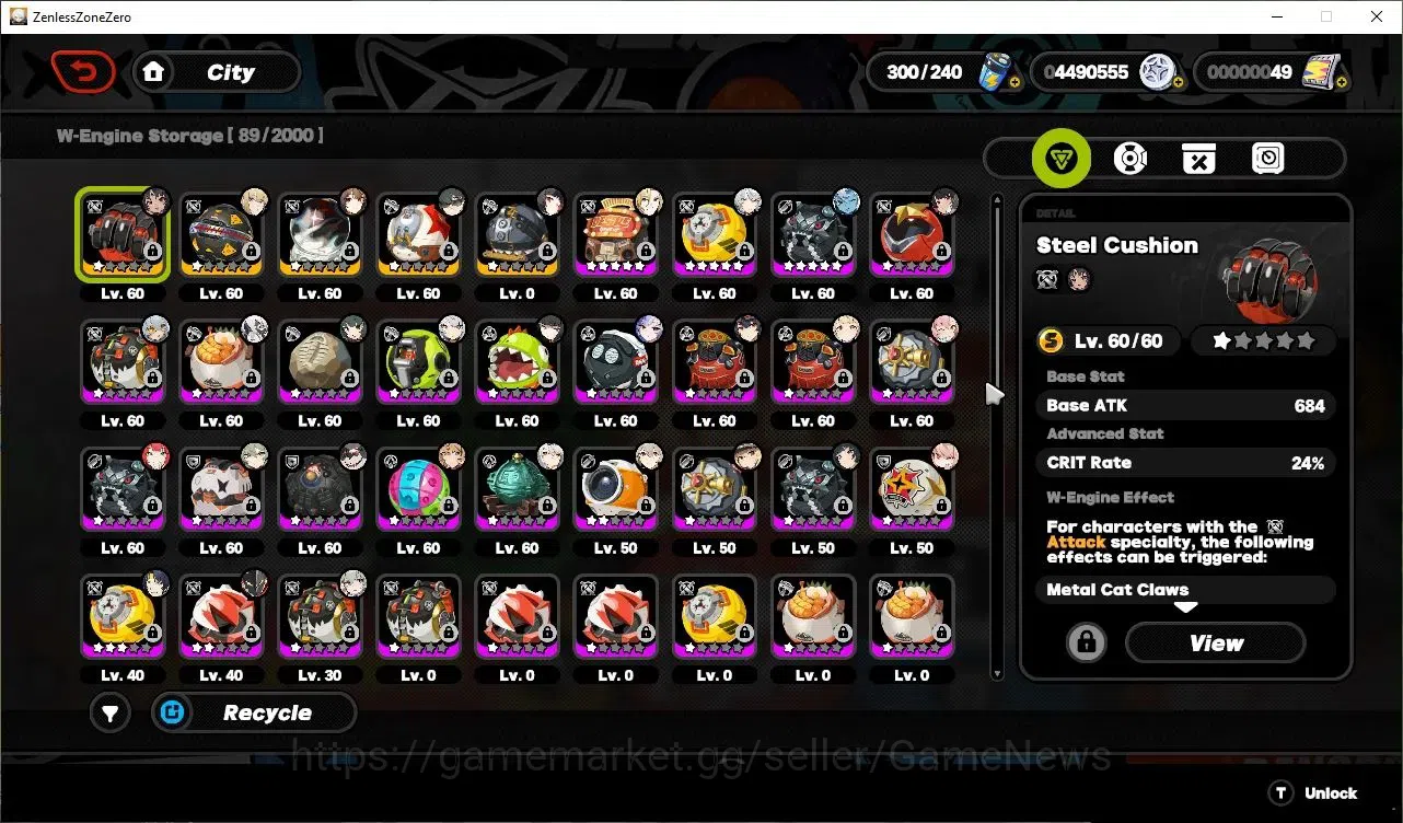 Zenless Zone Zero Accounts Asia ENDGAME|20 Limit 3 Void Hunter(Ye Shunguang+S image 11