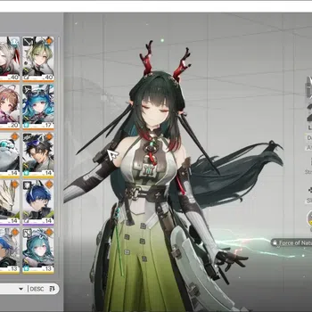 Arknights: Endfield Accounts Asia|LV 53|62K Oro +22 Ori|6 SSR (1 Limited)+4 (*6 Weapn)|(Zhuang Fangyi+Signature)|Male MC|Log