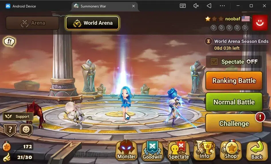 Summoners War: Sky Arena Accounts GLOBAL Lv 100|1 LD[Werner]|17 Total NB5[Gandalf Wa image 10