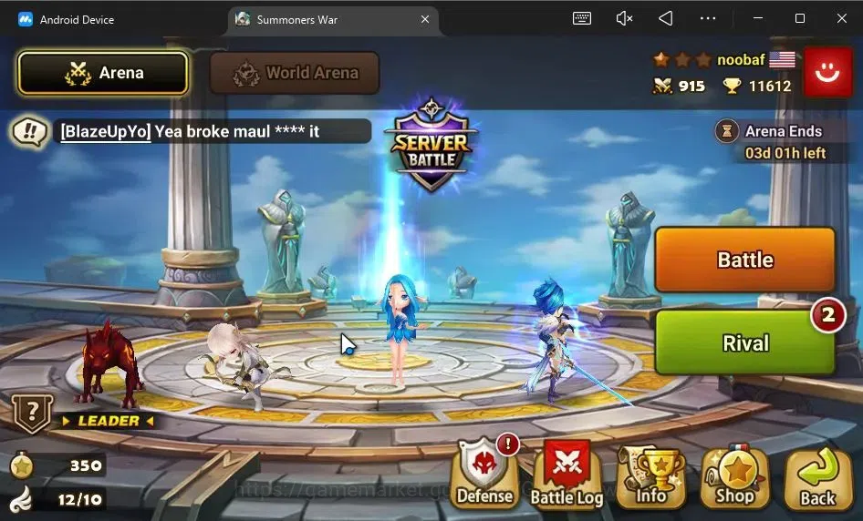 Summoners War: Sky Arena Accounts GLOBAL Lv 100|1 LD[Werner]|17 Total NB5[Gandalf Wa image 11