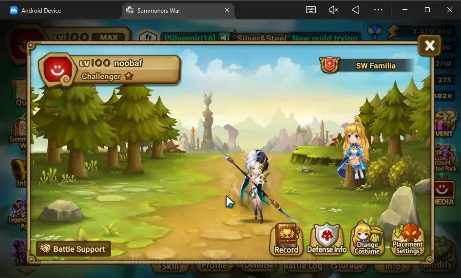 Summoners War: Sky Arena Accounts GLOBAL Lv 100|1 LD[Werner]|17 Total NB5[Gandalf Wa image 2