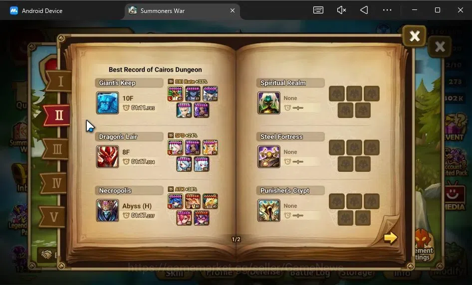 Summoners War: Sky Arena Accounts GLOBAL Lv 100|1 LD[Werner]|17 Total NB5[Gandalf Wa image 4