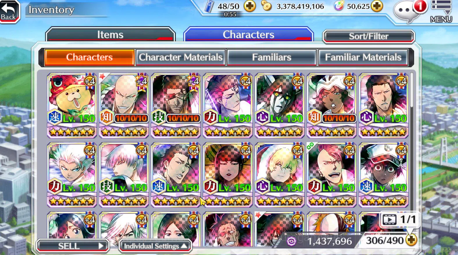 Bleach: Brave Souls Accounts [GLOBAL]50K Orb|Kenpachi+Ichigo 9th,Ikkaku+Shunsui image 2