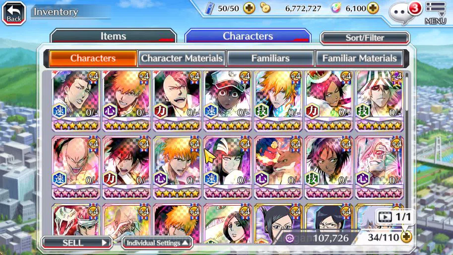Bleach: Brave Souls Accounts [GLOBAL]6K Orbs+Fresh All Story|TYBW25(Askin,Ichig image 6