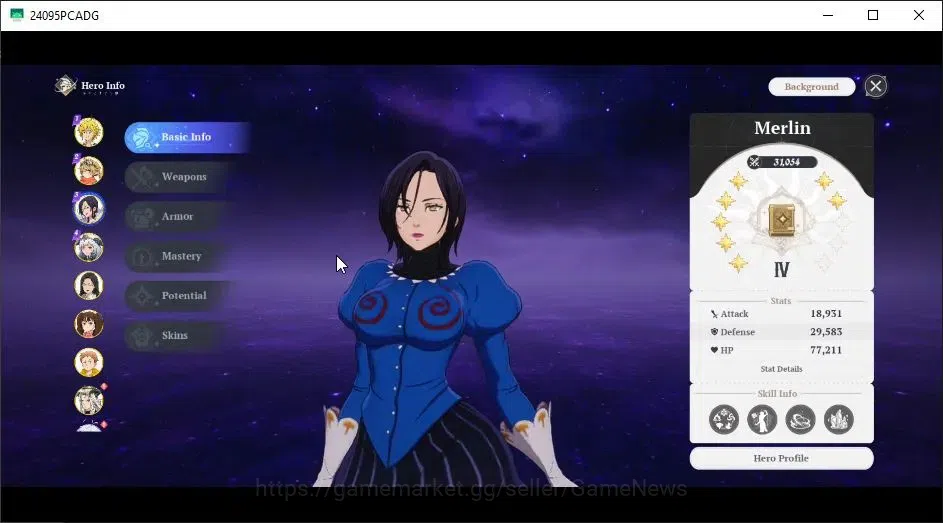 The Seven Deadly Sins: Origin Accounts SEA|Lvl 45|8 SSR|MeliodasP9,DaisyP4,MerlinP7,Manni image 7
