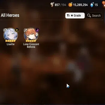Epic Seven Accounts Starter GLOBAL UnVerif|New Era|2 ML(Lisete,LC Bellona)+Lidica,Tenebria,Ivana,Fenne,Iseria,Etc|Poh