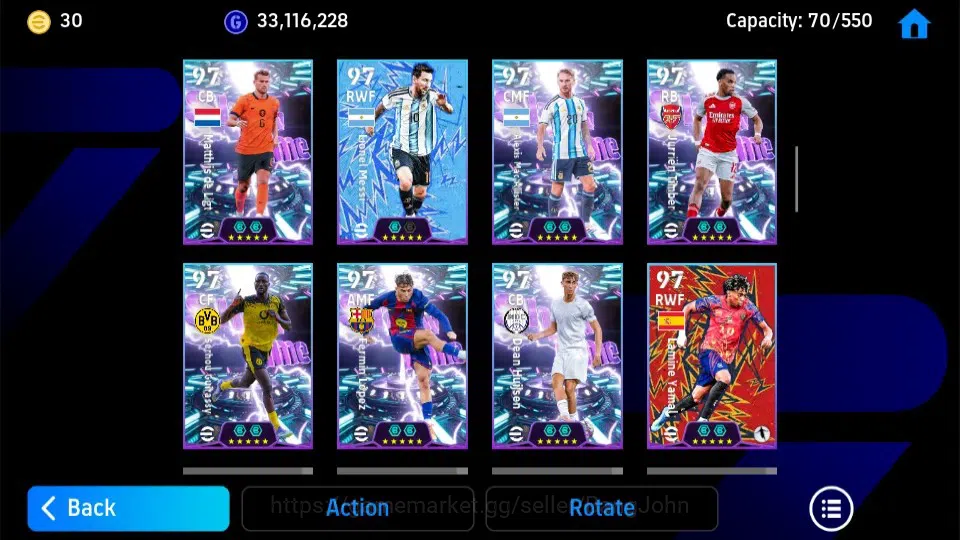 eFootball Accounts Android|PW 3251|Bigtime Rijkaard,Beckham|SHW Mbapp image 6