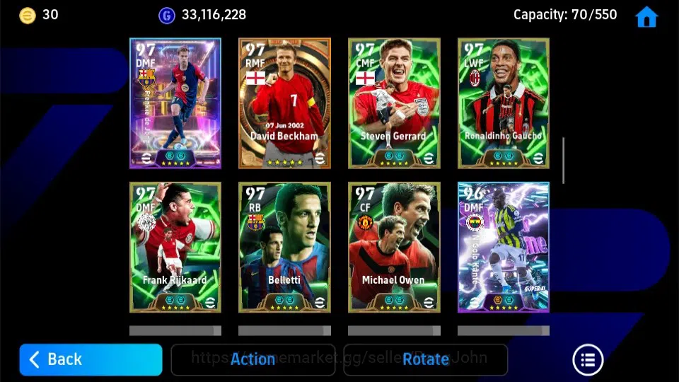 eFootball Accounts Android|PW 3251|Bigtime Rijkaard,Beckham|SHW Mbapp image 7