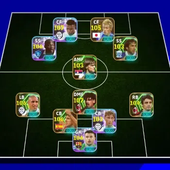 eFootball High-End Android|PW 3251|Bigtime Rijkaard,Beckham|SHW Mbapp image 1