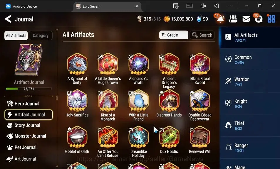 Epic Seven Accounts GLOBAL Unverif|13 ML(BArunka,Har setti,Belian,Etc) image 10