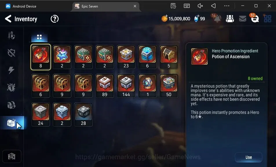 Epic Seven Accounts GLOBAL Unverif|13 ML(BArunka,Har setti,Belian,Etc) image 18