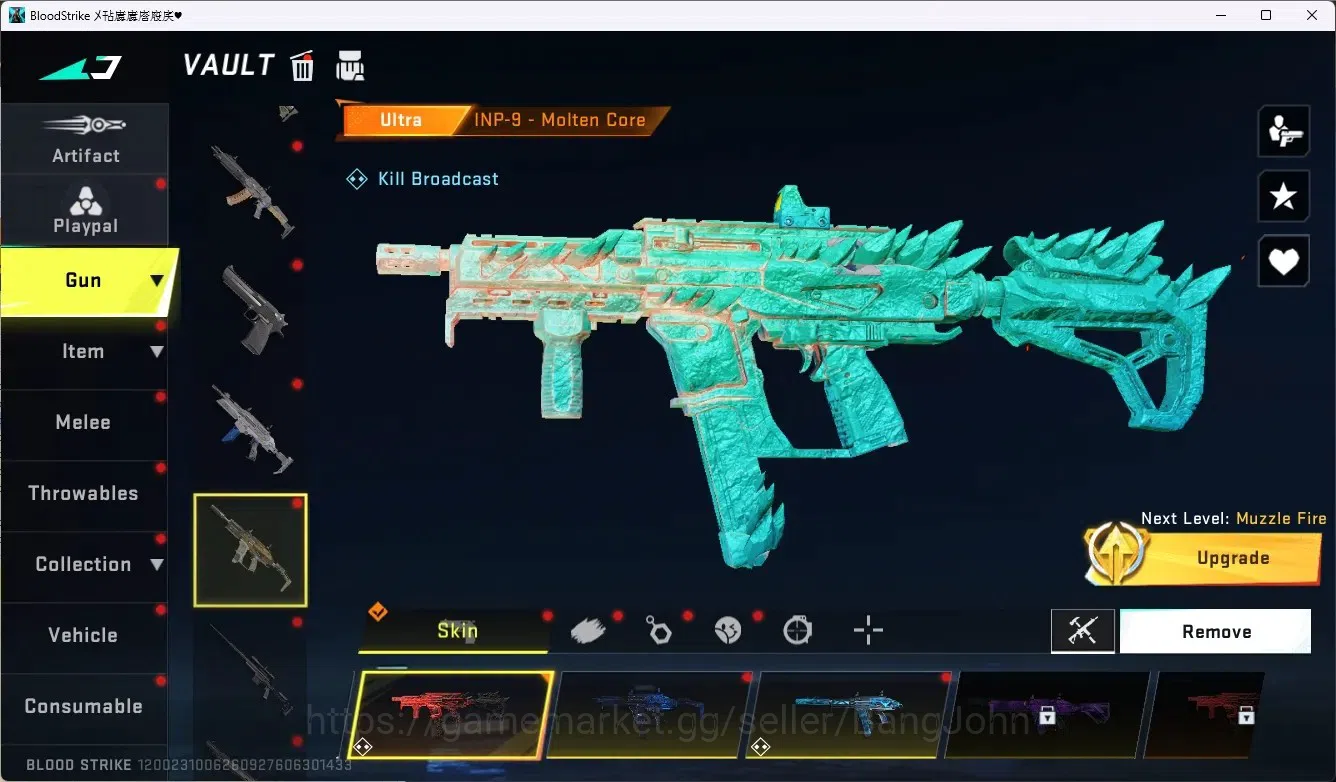 Blood Strike Accounts ASIA |2 Collab Gun [7DS&EVA]|4 Limited Gun|9 Ultra image 12