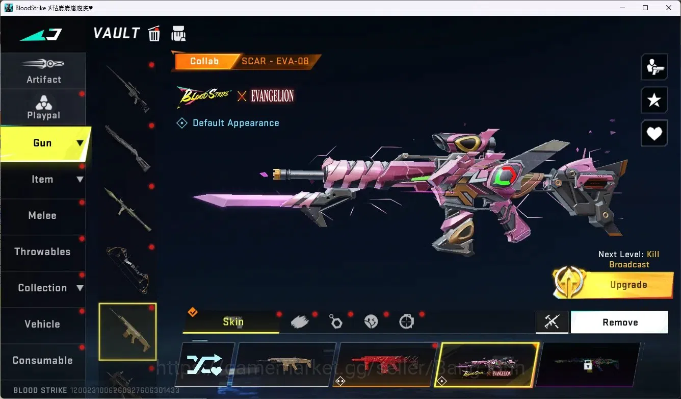 Blood Strike Accounts ASIA |2 Collab Gun [7DS&EVA]|4 Limited Gun|9 Ultra image 15