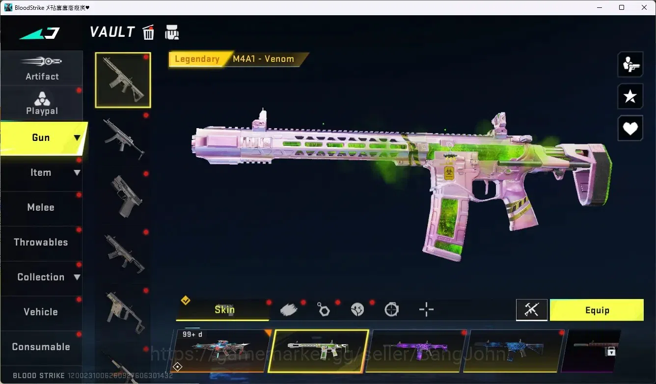 Blood Strike Accounts ASIA |2 Collab Gun [7DS&EVA]|4 Limited Gun|9 Ultra image 2