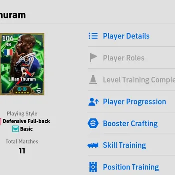 eFootball Accounts Legends & Iconic Players Efootball Collective Strength 3070 - Lilian Thuram 106 - Yamal 102 - Ready To