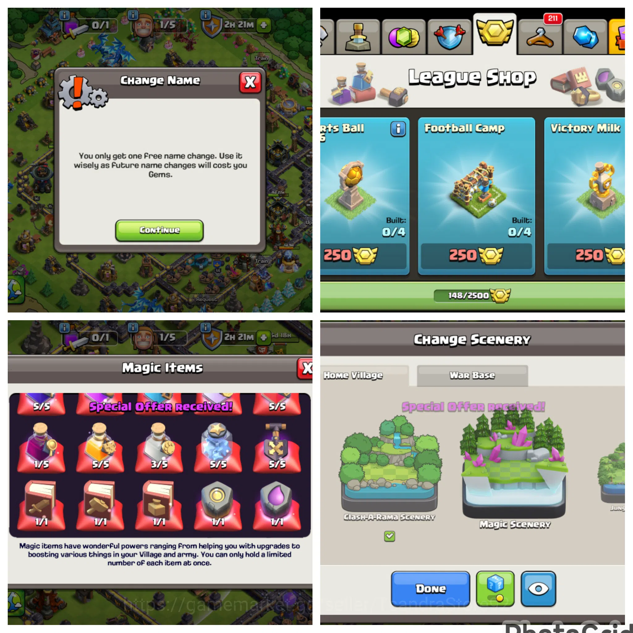 Clash of Clans Accounts High-End ENGINEREED MAXED TH 18 SUPER RARE LVL 131 All Defense Level 1 EXCEPT AD,WT&MORTAR|EPIC 2
