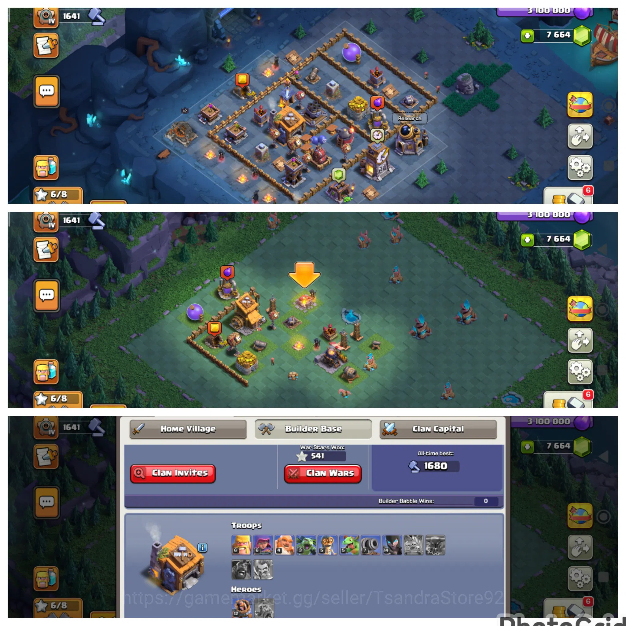 Clash of Clans Accounts High-End ENGINEREED MAXED TH 18 SUPER RARE LVL 131 All Defense Level 1 EXCEPT AD,WT&MORTAR|EPIC 5
