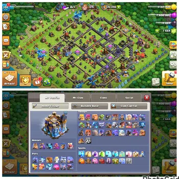 Clash of Clans Accounts High-End ENGINEREED MAXED TH 18 SUPER RARE LVL 131 All Defense Level 1 EXCEPT AD,WT&MORTAR|EPIC