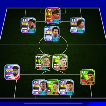 eFootball Accounts Mid-Tier jual akun eFOOTBALL MANTAP siap main!!!