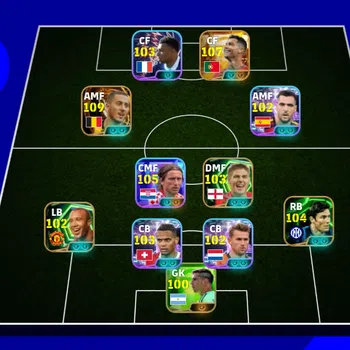 eFootball Accounts Legends & Iconic Players EFOOTBALL 2026 | BIGTIME RONALDO NEW CARD,BIGTIME HAZARD,MODRIC NEW,S