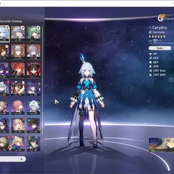 Honkai Star Rail Accounts Others Asia|TL 66|1 GC|2 Team Prem|9 Limit (Phainon,Cerydra,Archer)+Sign Rin,Sunday,Huohuo