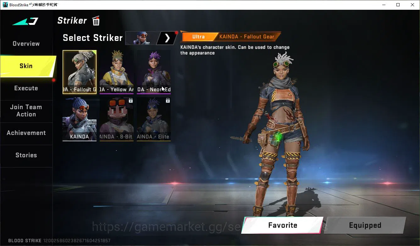 Blood Strike Accounts ASIA|Collab 7DS [Karl98,QBZ95-DarkNes],BLEACH Byak image 13