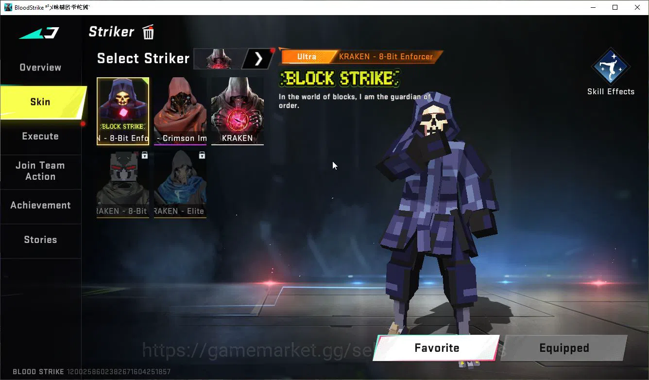 Blood Strike Accounts ASIA|Collab 7DS [Karl98,QBZ95-DarkNes],BLEACH Byak image 16