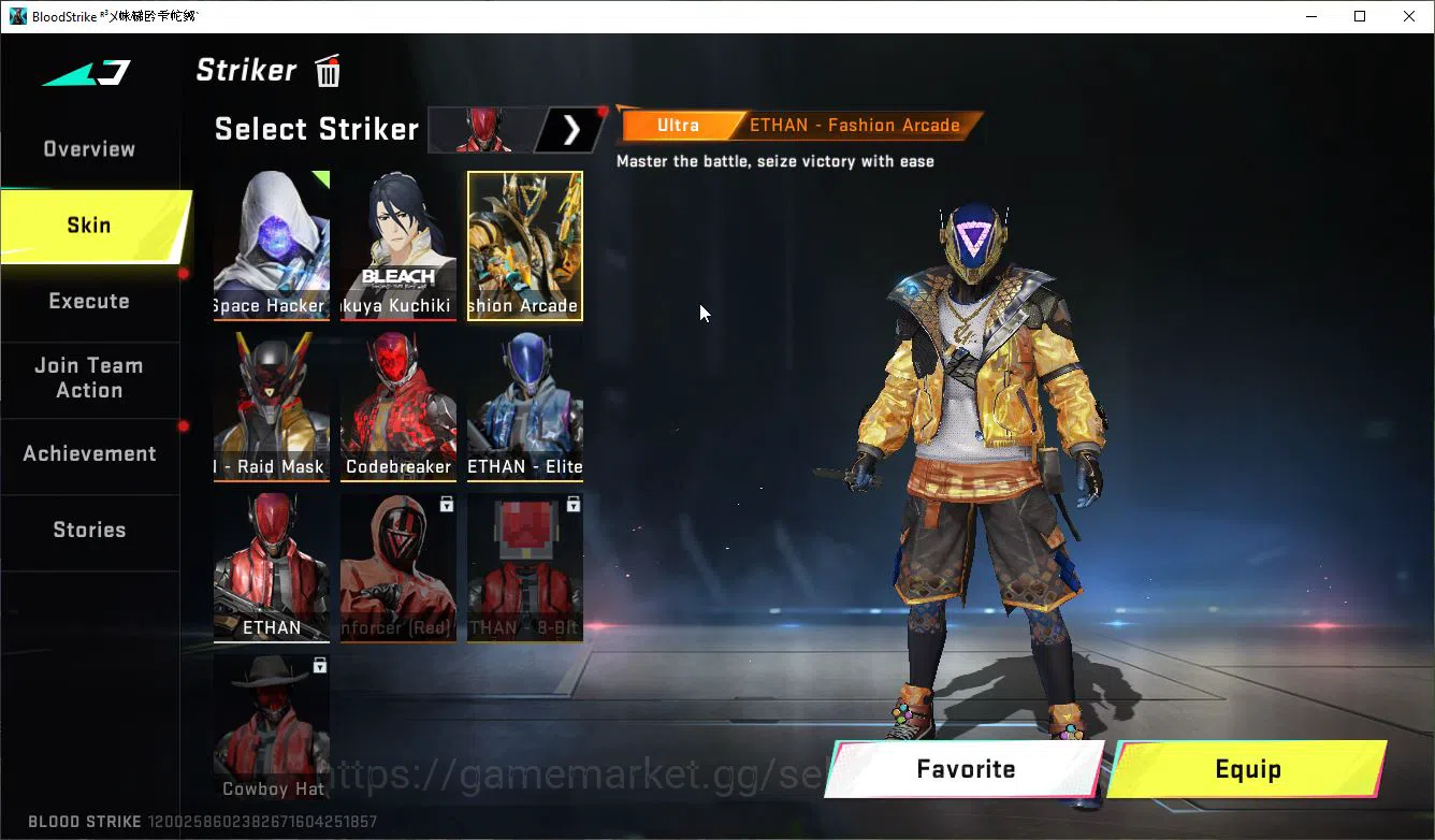 Blood Strike Accounts ASIA|Collab 7DS [Karl98,QBZ95-DarkNes],BLEACH Byak image 9