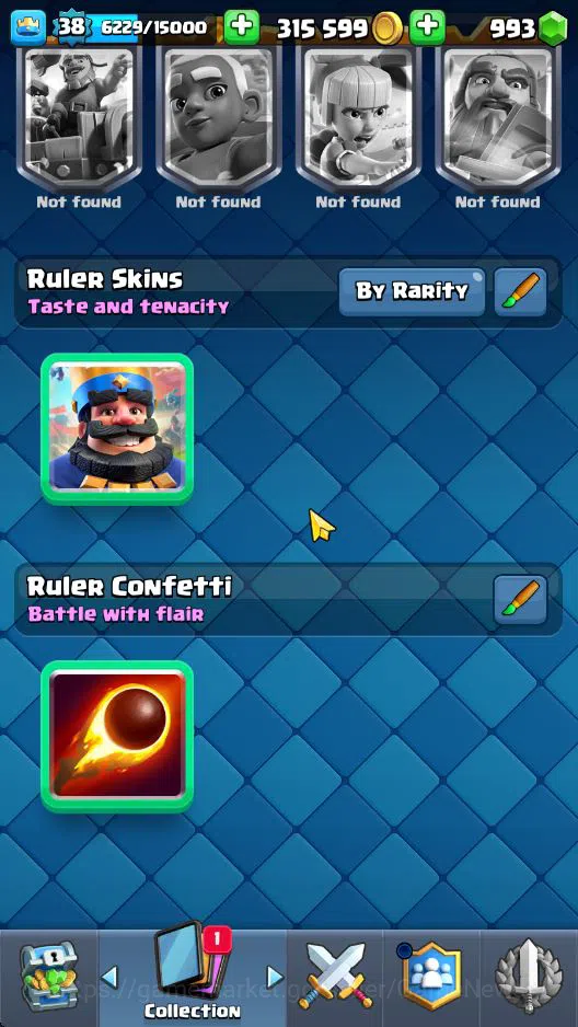 Clash Royale Accounts Lv 38|Trophy 9043|KTL 13|Limit Skin|Total Card 121 image 2