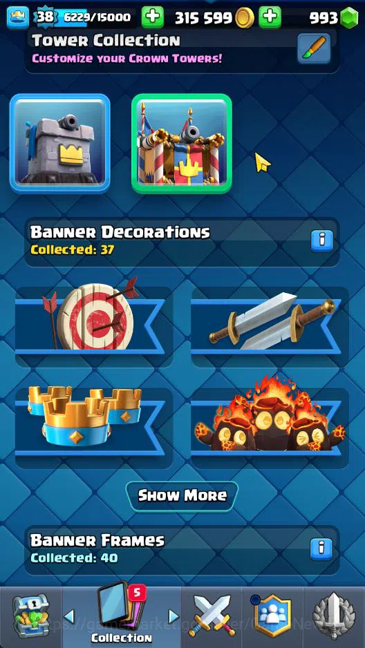 Clash Royale Accounts Lv 38|Trophy 9043|KTL 13|Limit Skin|Total Card 121 image 5