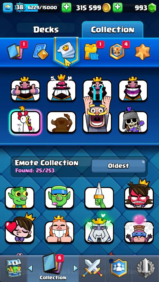 Clash Royale Accounts Lv 38|Trophy 9043|KTL 13|Limit Skin|Total Card 121 image 6