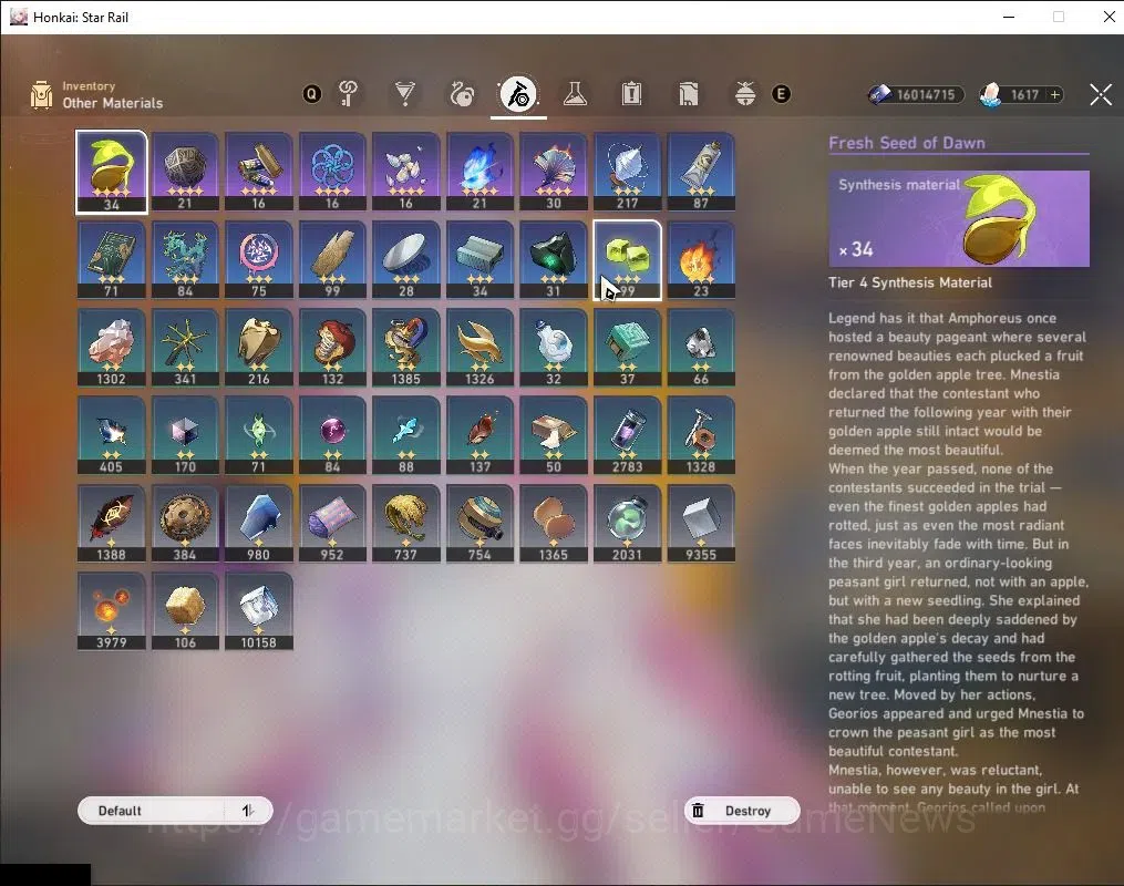 Honkai Star Rail Accounts ASIA|TL 70|20 Limited|Castorce Prem Team|(Cyrene E image 13