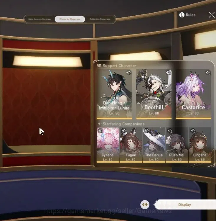 Honkai Star Rail Accounts ASIA|TL 70|20 Limited|Castorce Prem Team|(Cyrene E image 2