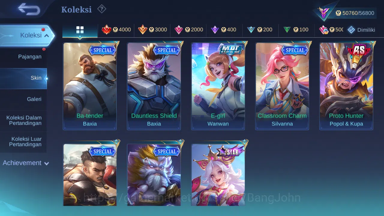 Mobile Legends: Bang Bang Accounts Hero 130 | Skin 247 | Transformers Roger | Lighbor image 11