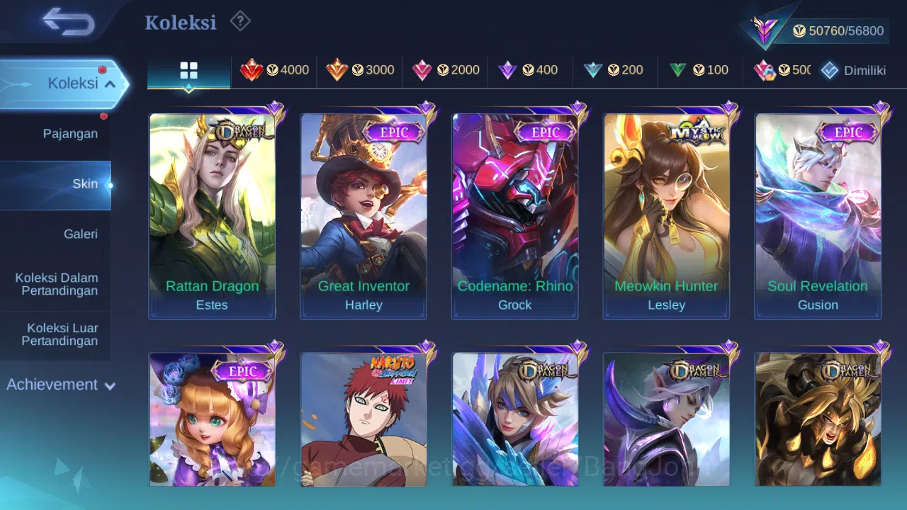 Mobile Legends: Bang Bang Accounts Hero 130 | Skin 247 | Transformers Roger | Lighbor image 5