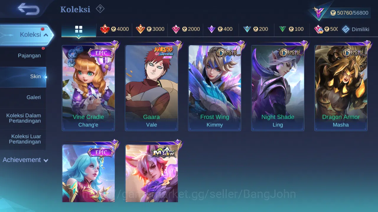 Mobile Legends: Bang Bang Accounts Hero 130 | Skin 247 | Transformers Roger | Lighbor image 6
