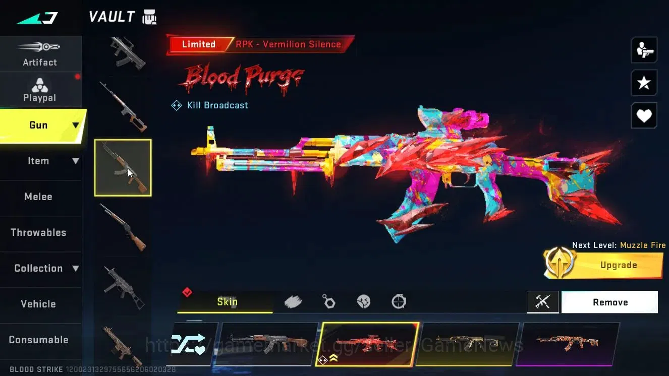 Blood Strike Accounts ASIA|ETERNAL[M4A1 Lv4,KAG-6 Lv3]|Colab EVA[SCAR]|U image 15
