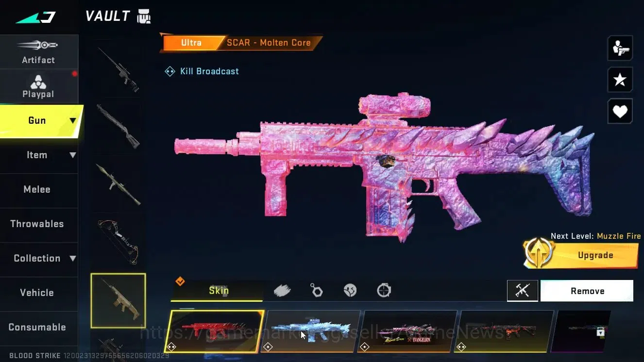Blood Strike Accounts ASIA|ETERNAL[M4A1 Lv4,KAG-6 Lv3]|Colab EVA[SCAR]|U image 18