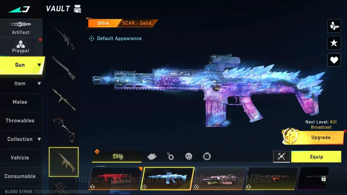 Blood Strike Accounts ASIA|ETERNAL[M4A1 Lv4,KAG-6 Lv3]|Colab EVA[SCAR]|U image 19