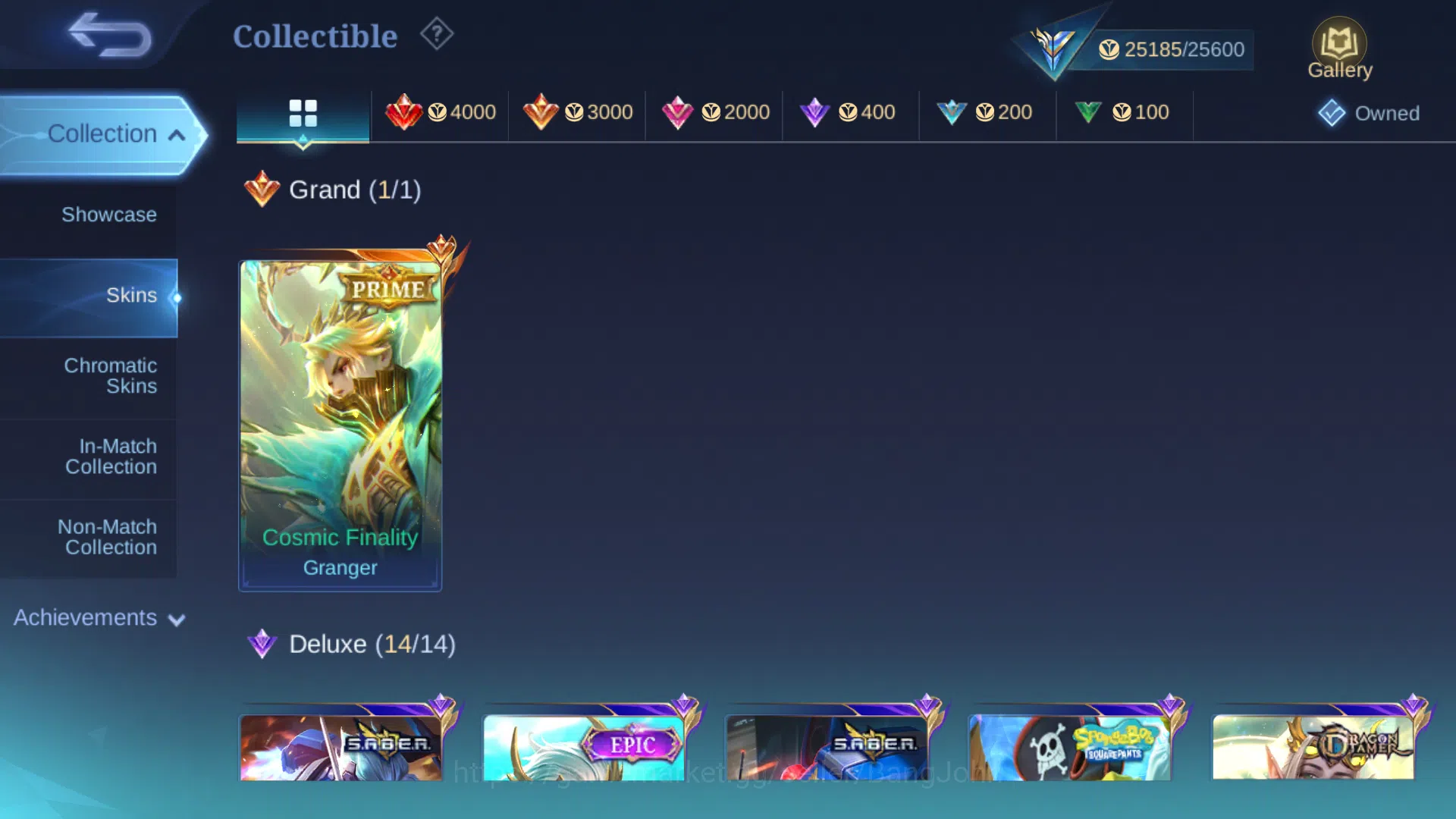 Mobile Legends: Bang Bang Accounts Hero 75 | Skin 112 | Prime Granger | Lightborn Gra image 6