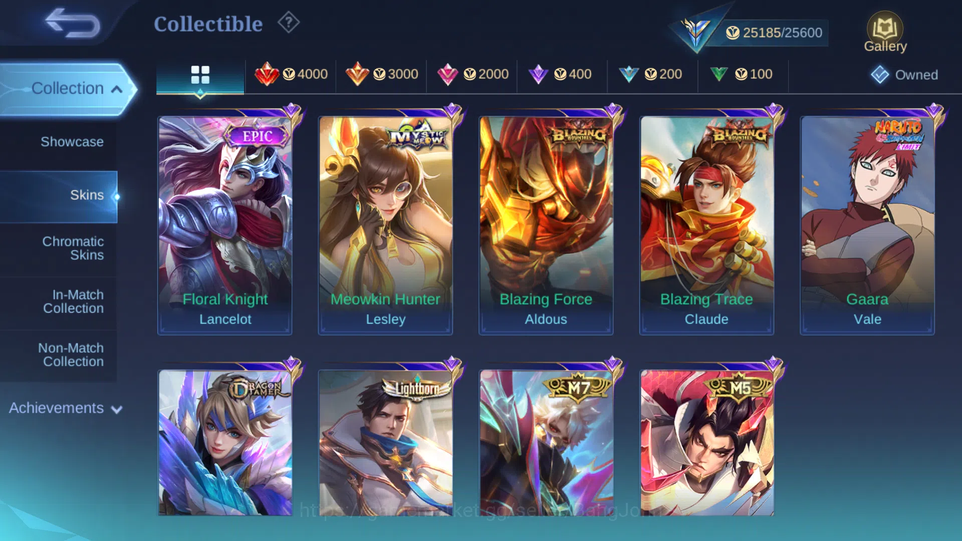 Mobile Legends: Bang Bang Accounts Hero 75 | Skin 112 | Prime Granger | Lightborn Gra image 8