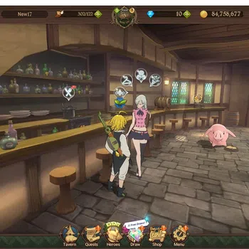 The Seven Deadly Sins: Grand Cross Starter GLOBAL|1M CC|Chapter 1|1 LR+4 UR|Elizabeth,Nemesis image 1