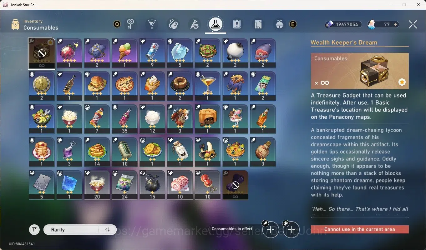Honkai Star Rail Accounts Others ASIA|TL 69|10 Limited [Castorice]+Sign,Sunday,RuangMei,Lingsha,Rappa,Yunli,SilverWolf 12
