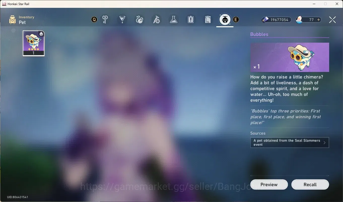 Honkai Star Rail Accounts Others ASIA|TL 69|10 Limited [Castorice]+Sign,Sunday,RuangMei,Lingsha,Rappa,Yunli,SilverWolf 15